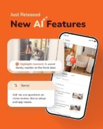 Sensforge 2.5K Indoor Pan-Tilt Dome Security Camera, AI Human & Pet Detection, 360° Coverage, Two-Way Audio, Dual-Band Wi-Fi (2.4G/5G), 64GB SD Card Included - Image 3