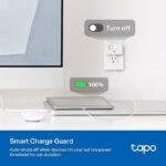 TP-Link 𝗧𝗮𝗽𝗼 Smart Plug Wi-Fi Mini, Energy Monitoring, Compatible with Alexa & Google Home & Samsung SmartThings, Timer, 15A/1800W Max, ETL Certified, 2.4G Wi-Fi Only, Tapo P115(4-Pack) - Image 3