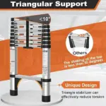 Limited Time Only-Aluminum Telescoping Ladder - Image 2