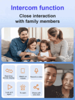 A901 360° Panoramic Wireless Home Security Camera – [Upgraded ultra-invisible] No-plug camera - Image 2