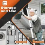 Limited Time Only-Aluminum Telescoping Ladder