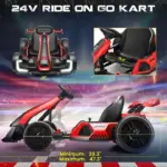 Limited Time Only Kids Electric Go-Kart – SpeedX Racing Kart - Image 3